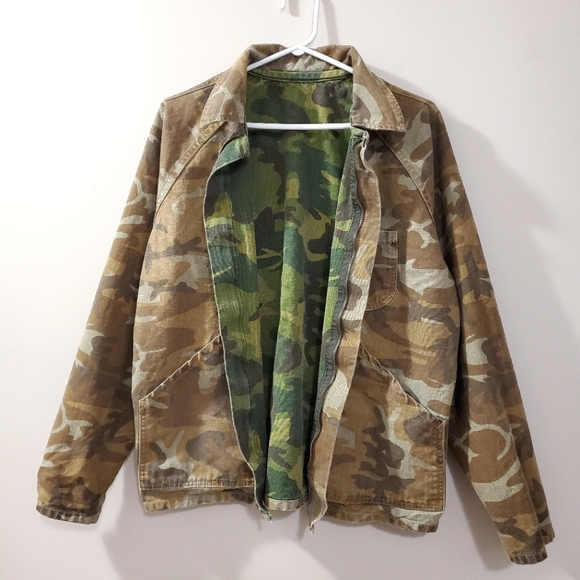 Current Elliott - Reversible Camo Civilian Jacket - Read for Sizing - Picture 6 of 9
